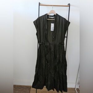 Zara Belted Shirtdress ZW Collection